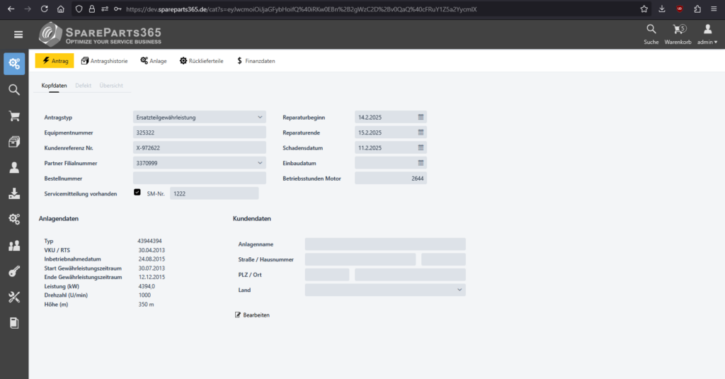 Gewährleistung und Garantie in SpareParts365