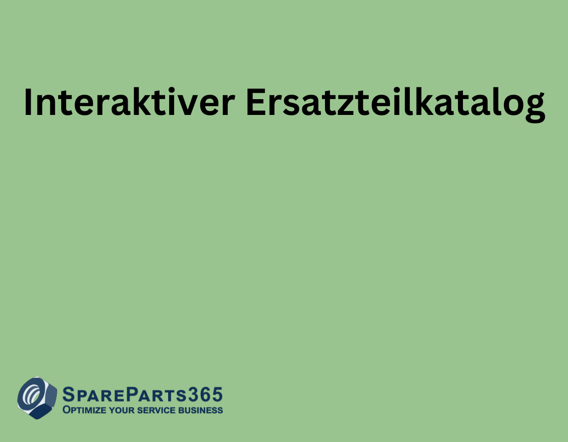 Wissen: Interaktiver Ersatzteilkatalog